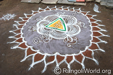 Freehand Rangoli